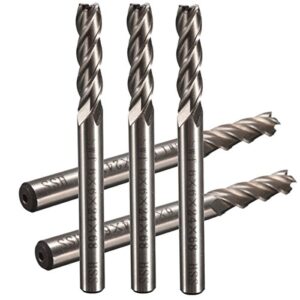 Verlängerte Schaftfräser Router Bit für Holz, Metall und andere Materialien mit HSS-Stahl und Aluminium Klinge