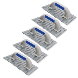 Professionelle Edelputzkratzer für Mineralputz, Raspelbrett mit Abmessung 250x135mm
