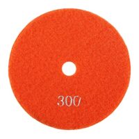 Nass Diamant Polierkissen für Granit, Marmor und Beton - 5 Zoll / 125 mm - hochwertiges Werkzeug für effektive Polierung