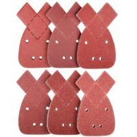 60 Stück Black und Decker Mouse Schleifpapier, 10 x Körnung 40/60/80/120/180/240 Mouse Schleifpapier Schleifblätter
