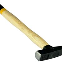 AERZETIX C46146 Schlosser Mechaniker Zimmermann Hammer 100g 270mm DIN 1041 Härte 50-58 HRC Eschenholzgriff Spitzspan Proof Stahlkopf Handwerkzeuge