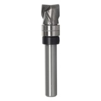 Hochwertiger Spiralbünder für Holzverarbeitung, 8mm schmaler Schaft und 12.7mm Schnittlänge, Hartmetallbits und hochfester Kohlenstoffstahl-Schäft