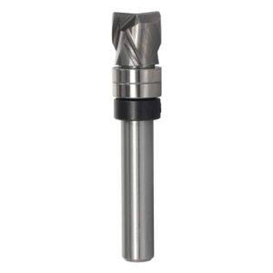 Hochwertiger Spiralbünder für Holzverarbeitung, 8mm schmaler Schaft und 12.7mm Schnittlänge, Hartmetallbits und hochfester Kohlenstoffstahl-Schäft