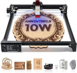 Professionelle Lasergravurmaschine mit hoher Genauigkeit und vielseitiger Anwendungsmöglichkeit für Holz, Aluminium, Stoff und Acryl