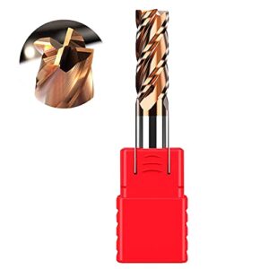 Hochwertiger Fräser für harte Materialien, Hartmetall-AlTiN-Beschichtung, 55 HRC, 4 Schneiden