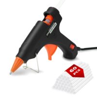 Heißklebepistole für Bastelarbeiten, Heim und Büro DIY, 20W, Schwarz