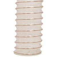 Transparanter Absaugschlauch mit Durchmesser 0,4 mm für Absauganlagen und Spiralschlauche, schwer entflambar und flexibel.