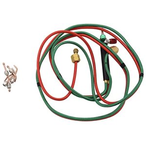 Mini Gas Schweißen Löt Werkzeug Kit für Metallbearbeitung, umfassendes Kit mit verschiedenen Taschenlampenspitzen und Brenner mit hoher Flexibilität