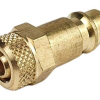 Hochwertige Messing-Schnellkupplung für Schlauchanwendungen, bis 35 bar, -20°C bis +100°C, Gardena wasseranschluss, robust und langlebig