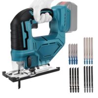 Professionelle 18V Akku-Stichsäge für Holz, PVC, Sperrholz und Metall mit bürstenlosem Motor und langen Werkzeuglebensdauer