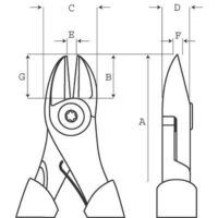 Alicate Corte Lateral 125 Mm Ip - Werkzeug von Bahco für Heimwerker und Profis
