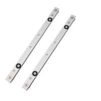 Aluminiumlegierung Miter Bar Slider 300/450mm T-Schiene Gehrungsstangen-Tischkreissäge-Messstab-Holzbearbeitungswerkzeug für Router Tischkreissäge Gehrung Zimmermann