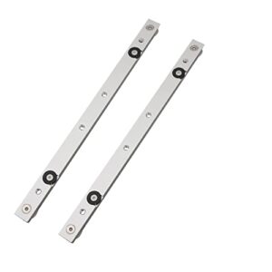 Aluminiumlegierung Miter Bar Slider 300/450mm T-Schiene Gehrungsstangen-Tischkreissäge-Messstab-Holzbearbeitungswerkzeug für Router Tischkreissäge Gehrung Zimmermann