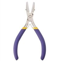 Hochwertige Doppel Nylon Kiefer Zange für Schmuckhersteller und Designer mit stabilen Box-Joint-Konstruktion und doppelter Nylonbackenzange zum Richten, Halten und Biegen von Draht.