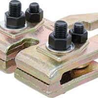Hochwertige Karosserie-Richtklemme BGS 2901 für professionellen Einsatz, Zugrichtung bis zu 5 Tonnen, Klaubaubreite 120 mm