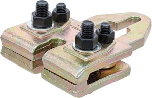 Hochwertige Karosserie-Richtklemme BGS 2901 für professionellen Einsatz, Zugrichtung bis zu 5 Tonnen, Klaubaubreite 120 mm