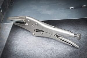 Hochwertige Langbeck-Gripzange mit vernickelter Oberfläche, ideal für Heimwerker und Profis, Länge 225 mm