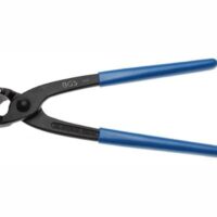 Hochwertige Rabitzzange BGS 555, 220 mm lang, mit lackierten und polierten Backen, blau tauchisoliert, ideal für Heimwerker-Projekte, Möbelherstellung, Gerätereparatur und Zimmerumgestaltung