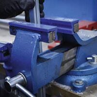 Schutzbacken für Schraubstock, Kunststoff, Breite 100 mm, mit Magnet, Aluminium, Schonbacken