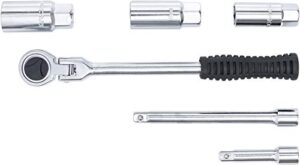 Zündkerzen Werkzeug Satz Antrieb 10 mm für PKW und Motorräder, DIY Reparatur- und Pflegearbeiten