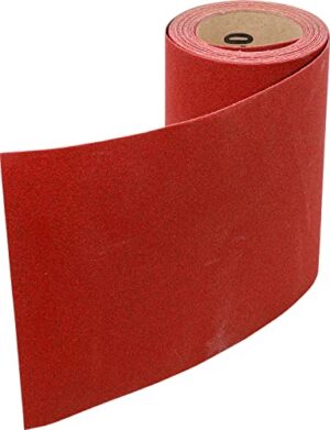 Schleifpapier-Rolle von BGS Diy, 115 mm x 5 m, Körnung 240, perfekt für Schleifen, Polieren und Entgraten