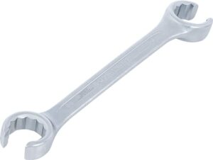 Offener Doppel-Ringschlüssel von BGS mit zwei separaten Schlüsselweiten: 30 mm und 32 mm, aus Chrom-Vanadium-Stahl gefertigt, ideal für Anwendungen im Heimwerken und in der Werkstatt.