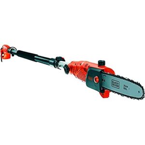 Effiziente und sichere Heckenschere mit 800W Leistung, 11 m/s Kettengeschwindigkeit und schwenkbarem Kopf für Gartenarbeit