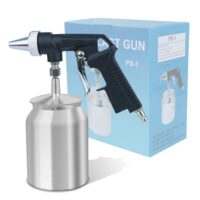 Sandstrahlpistole mit Druckluft, Arbeitsdruck 6,2 bar, für Polieren und Reinigen von Verunreinigungen