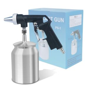 Sandstrahlpistole mit Druckluft, Arbeitsdruck 6,2 bar, für Polieren und Reinigen von Verunreinigungen