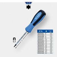Torx-Schraubendreher mit T8-Ansatz und 100 mm Länge, ideal für professionelles Arbeiten im Heimwerken und in der Werkstatt