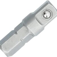 Hochwertiger 1/4-Zoll-Adapter aus Chrom-Vanadium-Stahl von BRILLIANT TOOLS, ideal für Werkzeuge mit 1/4-Zoll-Antrieb