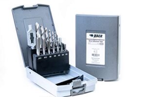 Gewindeschneider Set HSS für verschiedene Anwendungen, ideal für Handwerker und DIY-Bereich, enthält Gewindebohrer, Kernlochbohrer und Windeisen in verschiedenen Größen von M 3 bis M 12, hochwertige HSSG-Stahl-Garantie für Präzision und Langlebigkeit