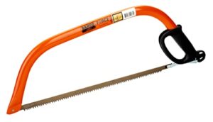 Ergonomische Bügelsäge für frisches Holz, 760 mm lang, perfekt für den letzten Schliff bei Projekten mit Holz, Metall, Keramik oder Plastik