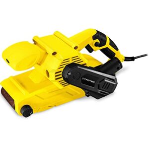 Professioneller Bandschleifer für Holz, Metall und lackierte Oberflächen, 900 Watt, 1.030-3.270 U/min