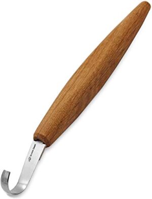 Holz Schnitzmesser, Hakenmesser für Anfänger und Profis, SK5 Löffel, Schnitzwerkzeuge für Holzschnitzer