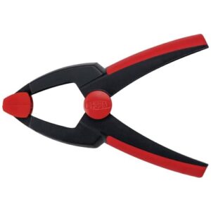Bessey XC2 Leimzange, 10 Stück, Spannweite 25 mm, Ausladung 30 mm, Farbige Leimzange für Heimwerken und Hausbau