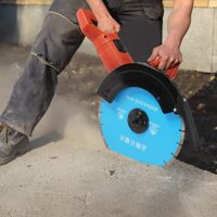 Elektrische Wand-Schneidemaschine Betonsäge 3000W 220V mit Kupfermotor für das Schneiden von Ziegeln, Granit, Marmor und Beton
