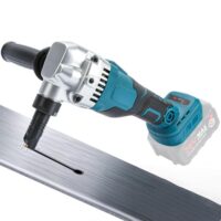 Kabelloser Blechknabber mit 360° drehbarem Knabberkopf und einstellbaren 3 Geschwindigkeiten, geeignet für Edelstahl und Aluminiumblech