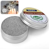Bmliingchau Lötspitzenreiniger, 30g Lötspitzenreaktivator Bleifrei, Lötspitzen Reaktivator, Lötspitzenreiniger Tip Tinner Cleaner zur Reaktivierung Oxidierter Lötspitzen