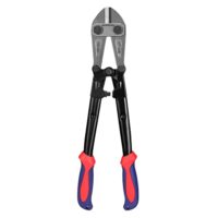 Ergonomisches Bolzenschneider-Design, Werkzeug für Schneiden, Griff aus zwei Materialien mit weichem Gummigriff, 35,6 cm, Rot und Blau