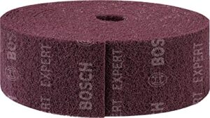 Bosch 1x EXPERT N880 Vliesrollen für Stahlbleche, Edelstahl, Höchste Qualität für Profis, Handschleifen, Professional Zubehör