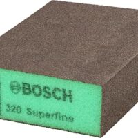 Professionelles Schleifschwamm Werkzeug für Heimwerker, hochwertige Schleifkörner mit Vlies, ideal für Flachschliffarbeiten und Formgebung