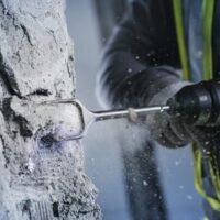 Bosch 1x PRO SDS plus-5C Spatmeißel zum Entfernen von Mörteln, Backstein und Betonrückständen