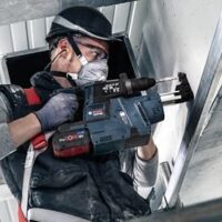 Hochwertiger Bosch Hammerbohrer für Stahlbeton und Beton mit SDS plus Bohrhämmer