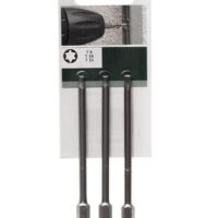 Bosch 2609255971 DIY Schrauberklingenset 3-teilig 89 mm, Standard T8 (× 1), T10 (× 1), T15 (× 1) - Hochwertiges Schrauberklingenset für verschiedene DIY-Projekte
