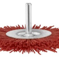 Hochwertige Scheibenbürste für DIY-Projekte, Nylondraht mit SiC-Beschichtung, ø 100 mm, 6 mm