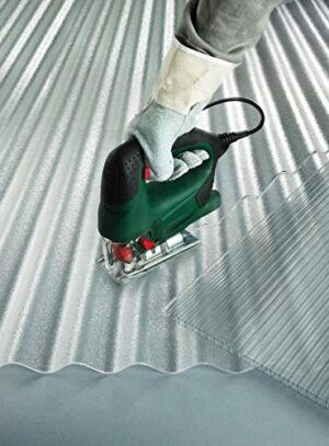 Hochwertiges Stichsägearbeitszeug für PMMA von Bosch mit drei Blättern und Länge 92 mm, ideal für professionelle Präzisionsarbeiten