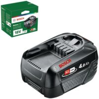 Bosch Akku Pack 18V 4.0Ah W-C, 18 Volt System, 4.0Ah Batterie, im Karton