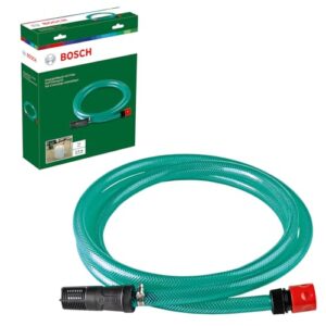 Bosch Ansaugschlauch mit Filter für Bosch Hochdruckreiniger, Zubehör zur Bodenreinigung