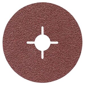 Fiberschleifscheibe von Bosch für Winkelschleifer, verschiedene Materialien, Ø 115 mm, Körnung 36